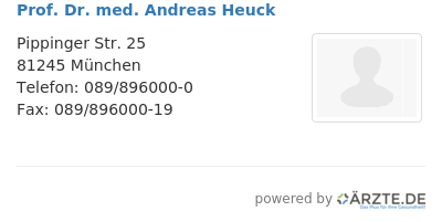 Prof dr med andreas heuck