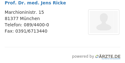Prof dr med jens ricke 306040