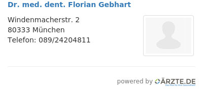 Dr med dent florian gebhart 652607