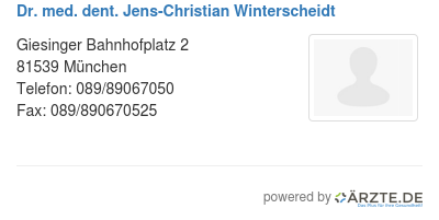 Dr med dent jens christian winterscheidt 535076