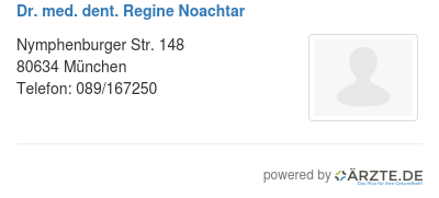 Dr med dent regine noachtar
