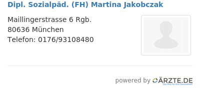 Dipl sozialpaed fh martina jakobczak