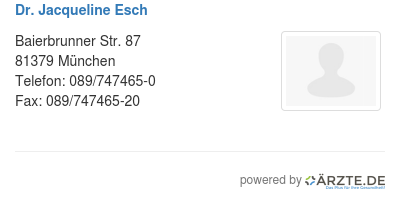 Dr jacqueline esch 508620