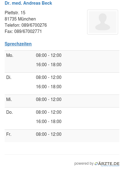 Dr med andreas beck 254452