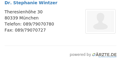 Dr stephanie wintzer