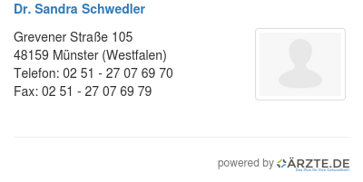 Dr sandra schwedler