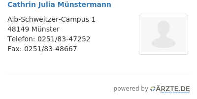Cathrin julia muenstermann