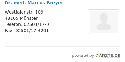 Dr med marcus breyer