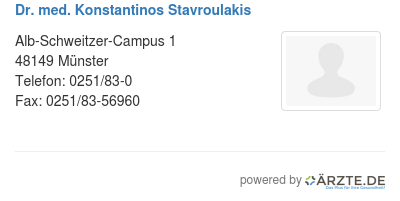 Dr med konstantinos stavroulakis