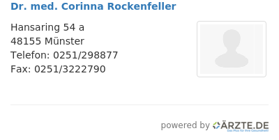 Dr med corinna rockenfeller
