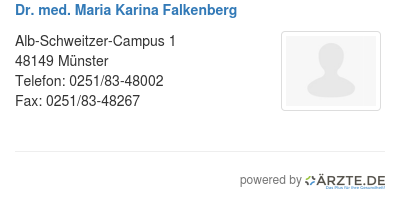 Dr med maria karina falkenberg