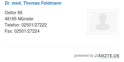 Dr med thomas feldmann 253991