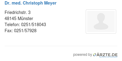 Dr med christoph meyer 253793