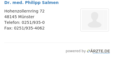 Dr med philipp salmen