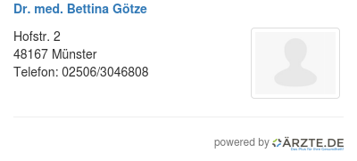 Dr med bettina goetze 273675
