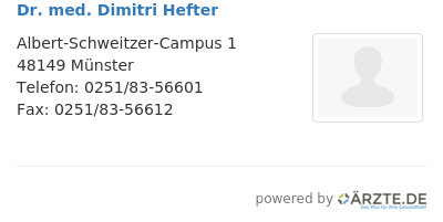 Dr med dimitri hefter