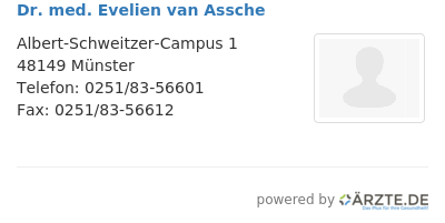 Dr med evelien van assche