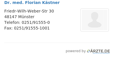 Dr med florian kaestner