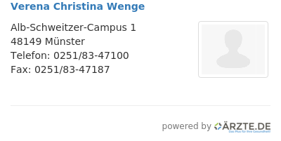 Verena christina wenge