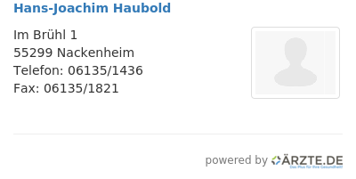 Hans joachim haubold