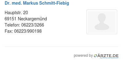 Dr med markus schmitt fiebig