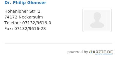 Dr philip glemser