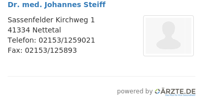 Dr med johannes steiff 645148