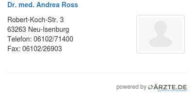 Dr med andrea ross 431607