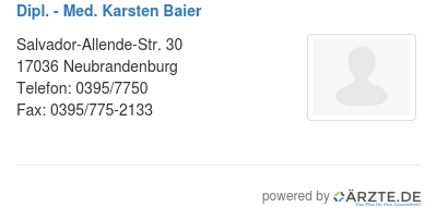 Dipl med karsten baier