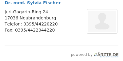 Dr med sylvia fischer
