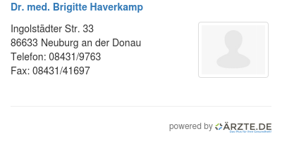 Dr med brigitte haverkamp