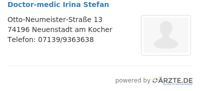 Doctor medic irina stefan