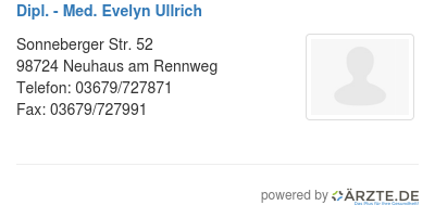 Dipl med evelyn ullrich 457444