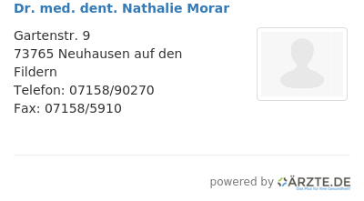 Dr med dent nathalie morar