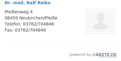 Dr med ralf reike