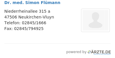 Dr med simon fluemann