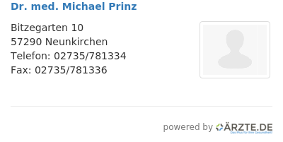 Dr med michael prinz