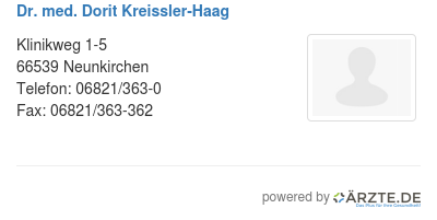 Dr med dorit kreissler haag