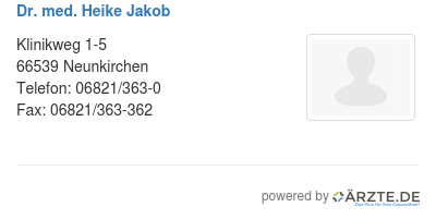 Dr med heike jakob