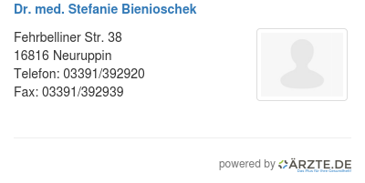 Dr med stefanie bienioschek 472458