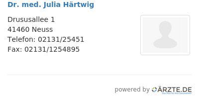 Dr med julia haertwig