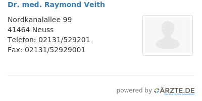 Dr med raymond veith