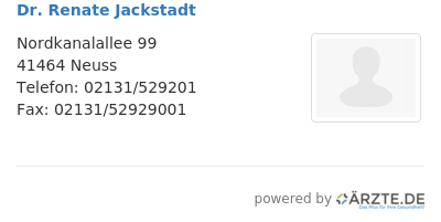 Dr renate jackstadt