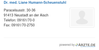 Dr med liane humann scheuenstuhl