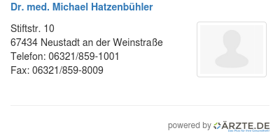 Dr med michael hatzenbuehler