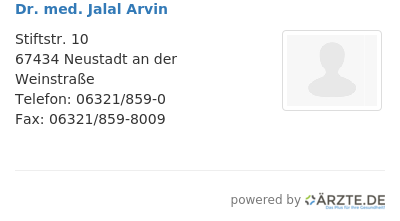 Dr med jalal arvin