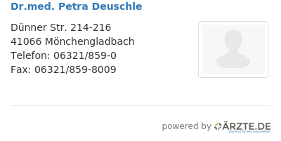 Dr med petra deuschle