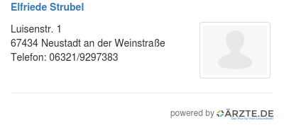Elfriede strubel