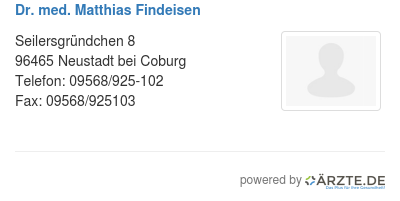 Dr med matthias findeisen