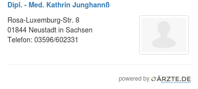 Dipl med kathrin junghannss